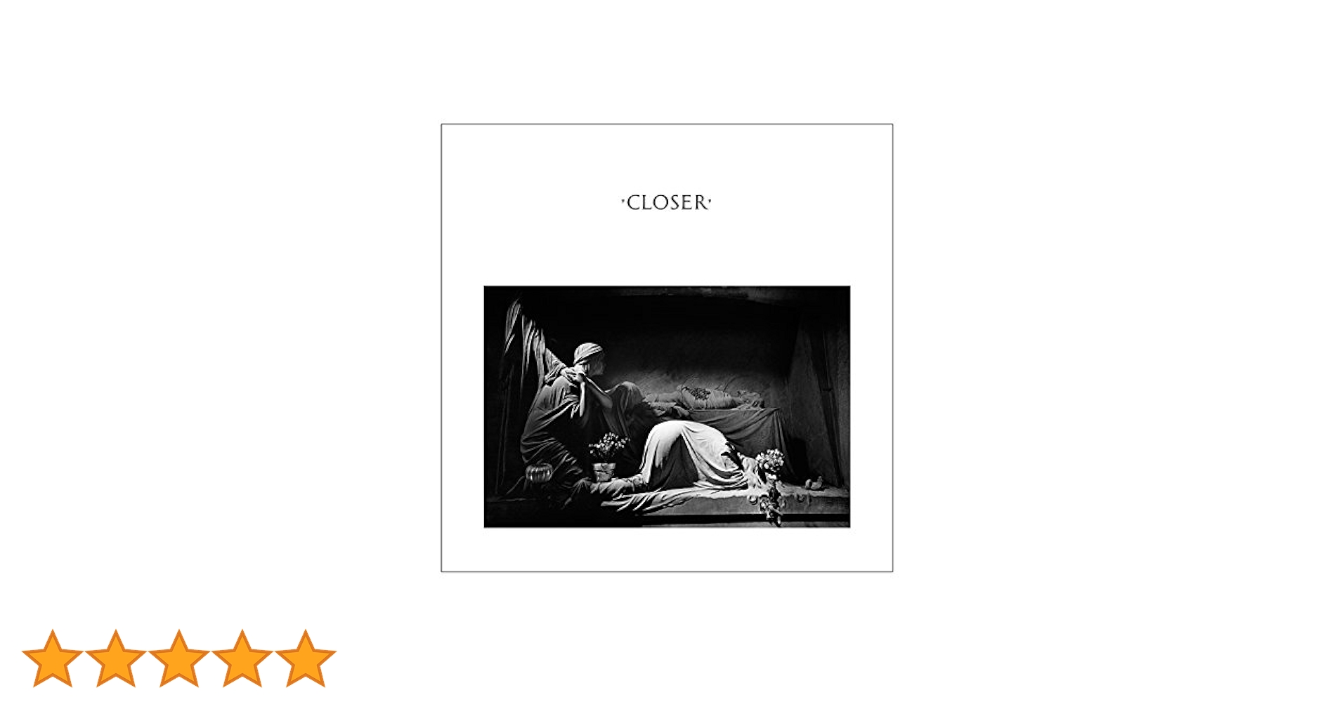 【名盤アナログＬＰ●80年発売当時物】ジョイ・ディヴィジョン／クローサー Joy Division – Closer – Vinyl (Rounded Corners, LP, Album